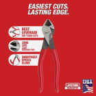Milwaukee 7 In. Dipped Grip Diagonal Cutting Pliers Image 2
