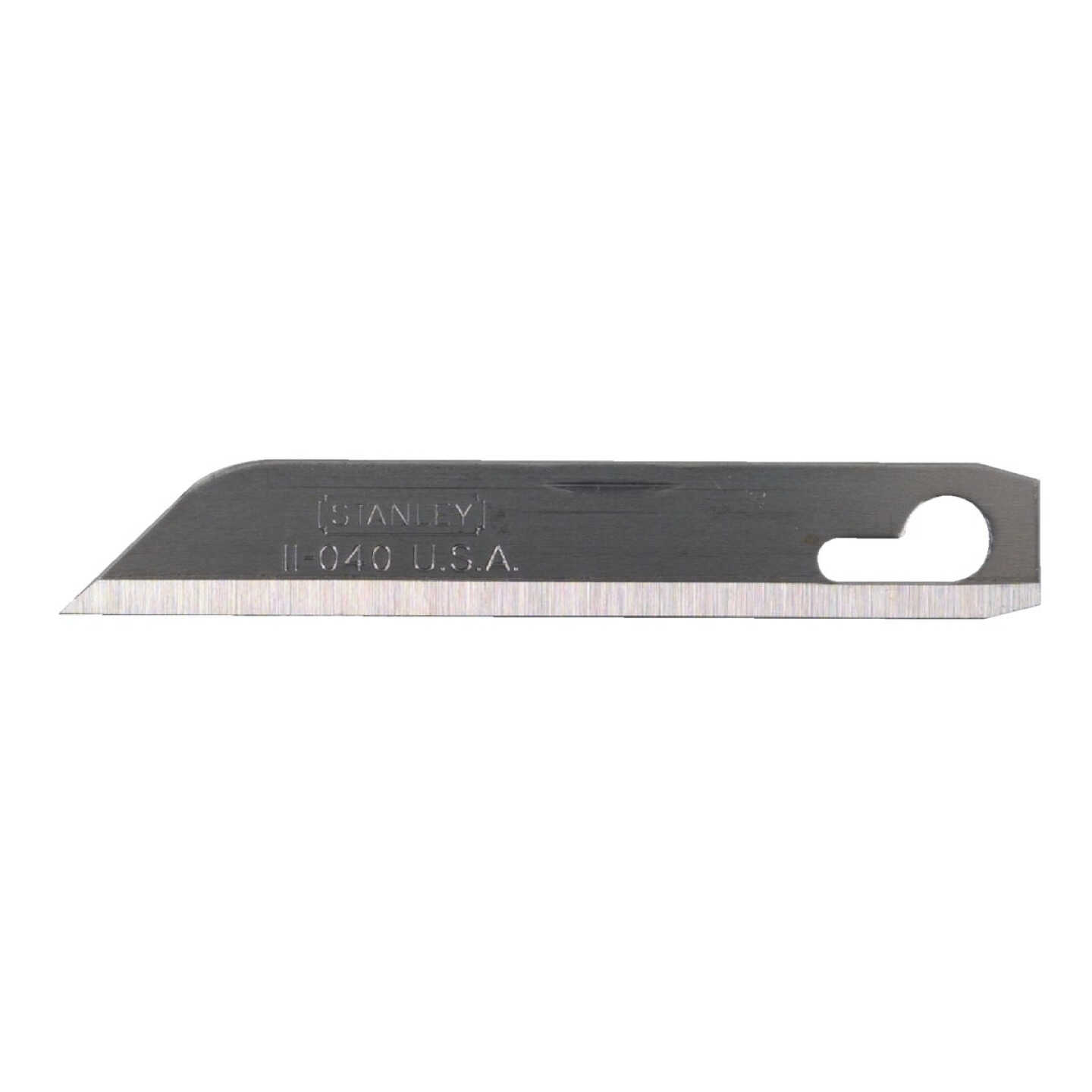Stanley Sheepfoot 1-Point Single Edge 2-9/16 In. Utility Knife Blade Image 1