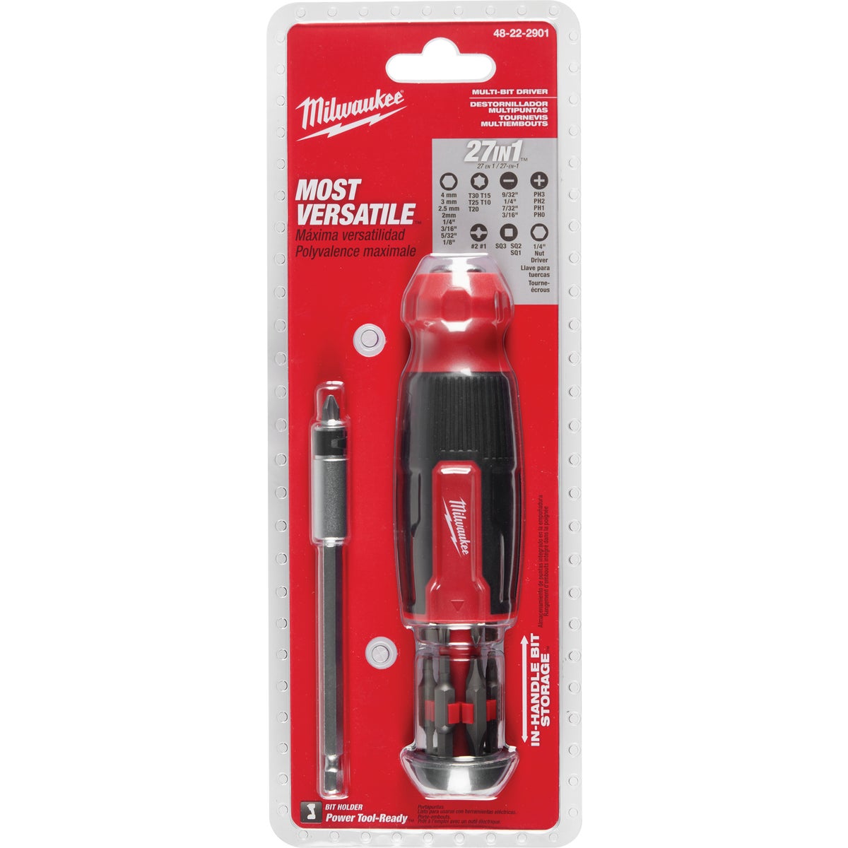 Milwaukee 27-in-1 Multi-Bit Screwdriver Image 8