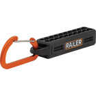 Railer 20-Hole Mega Bitrail Black Bit Holder with Carabiner Image 1