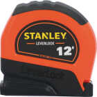 Stanley LeverLock 12 Ft. High-Visibility Tape Measure Image 1