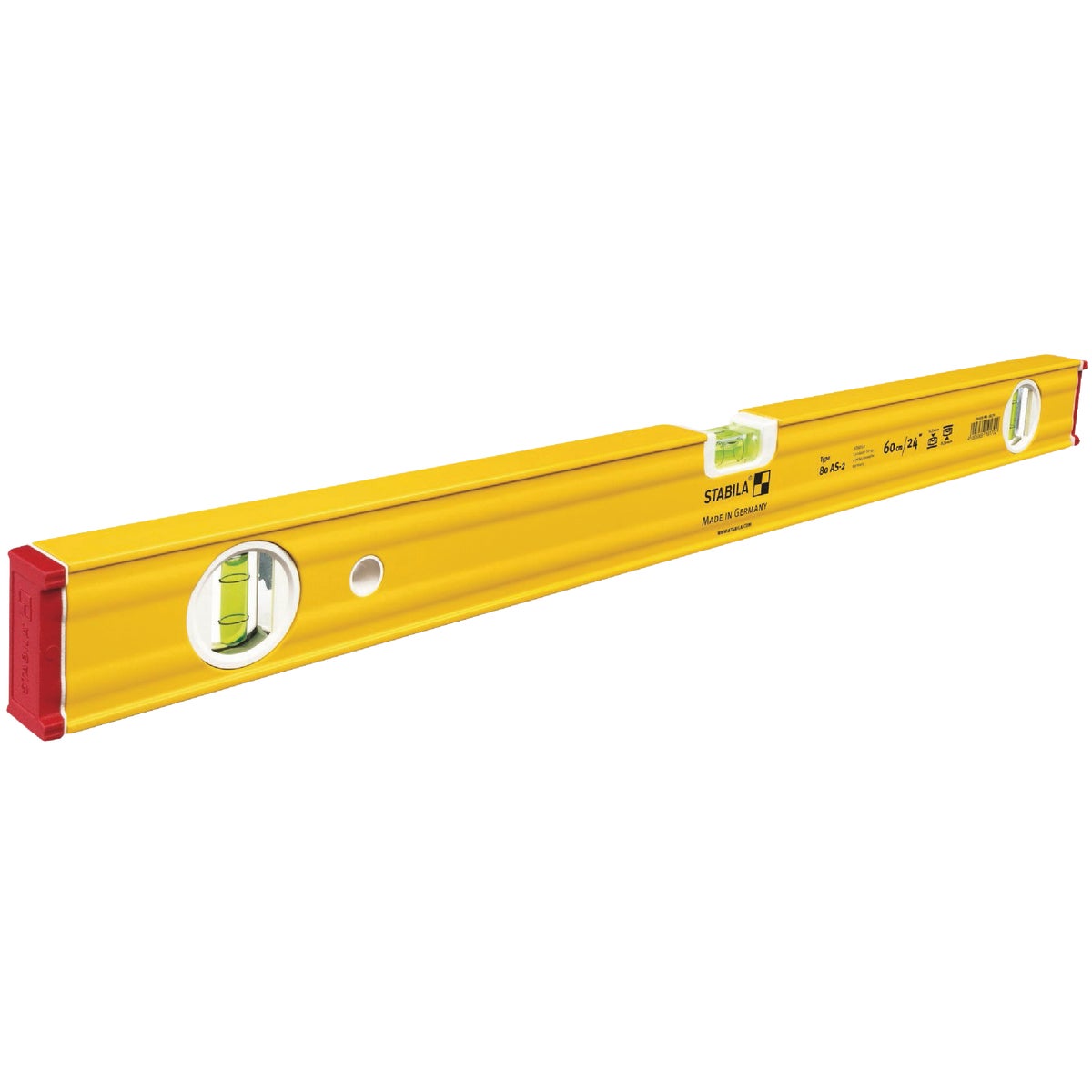 Stabila 24 In. 80AS-2 Slim Profile Box Level Image 1