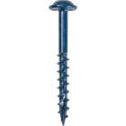 Kreg Blue-Kote #7 x 1-1/4 In. Square Coarse Thread Maxi-Loc Head Pocket-Hole Screw (100 Ct.) Image 1