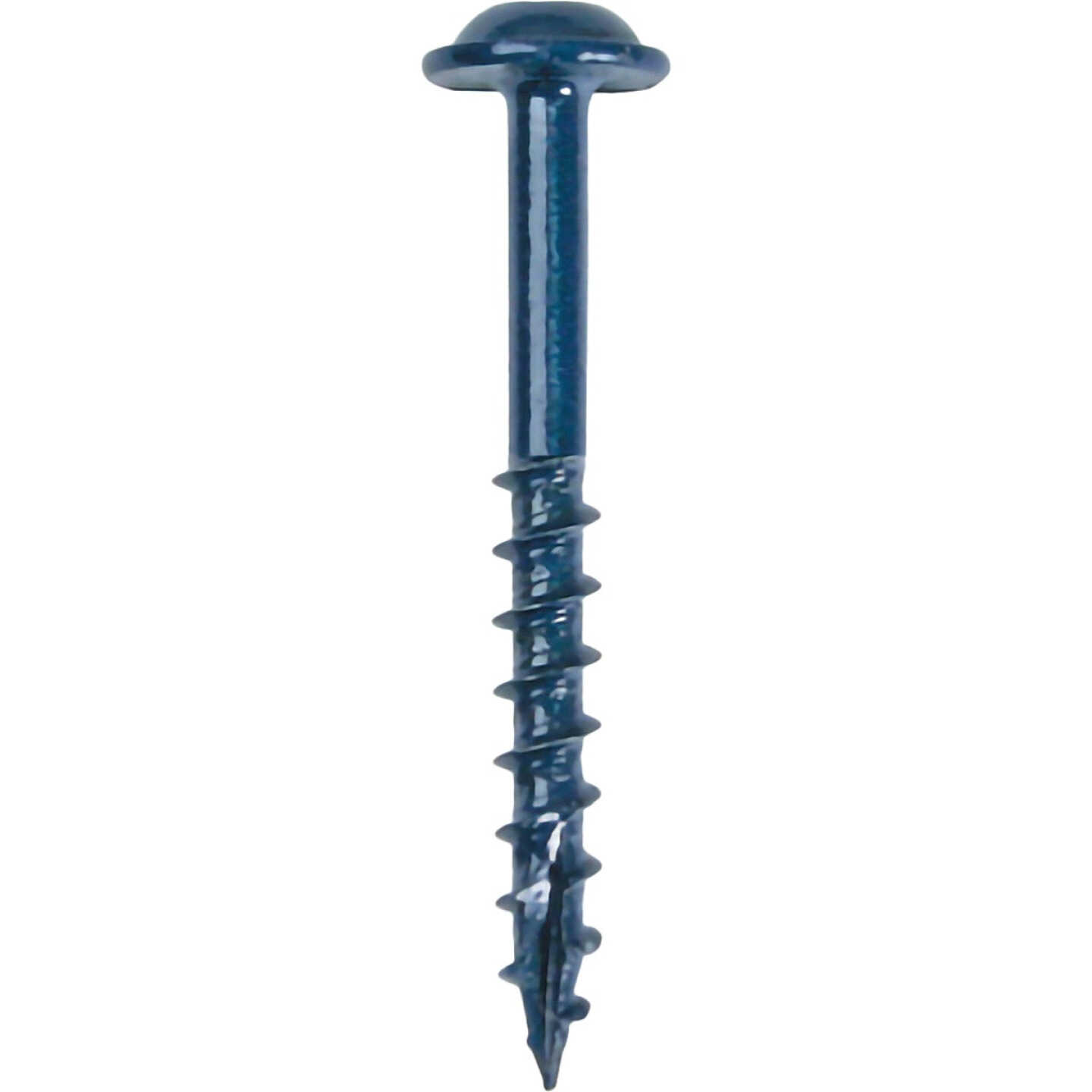 Kreg Blue-Kote #7 x 1-1/4 In. Square Coarse Thread Maxi-Loc Head Pocket-Hole Screw (100 Ct.) Image 1
