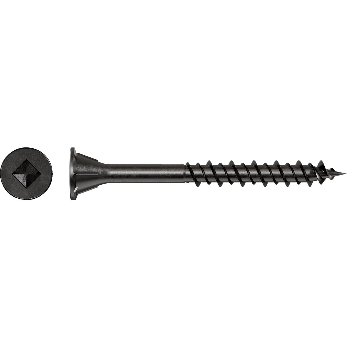 WSHL Subfloor Screw (Collated)  #7 x 1-3/4 in. #2 Square Drive, Gray Phosphate (2000-Qty)
