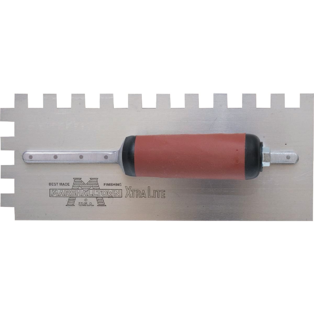 Marshalltown 11 In. L 1/2 In. Square Notched Drywall Trowel Image 5