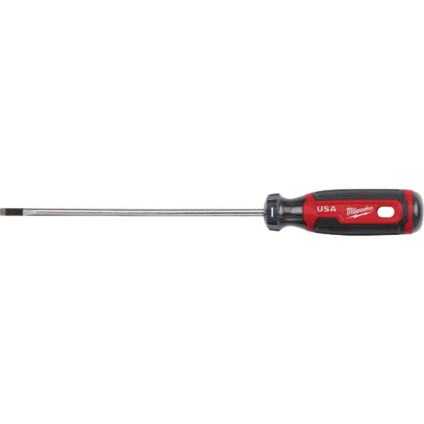 Milwaukee 3/16 In. x 6 In. Cushion Grip Cabinet Tip Slotted Screwdriver (USA) Image 8