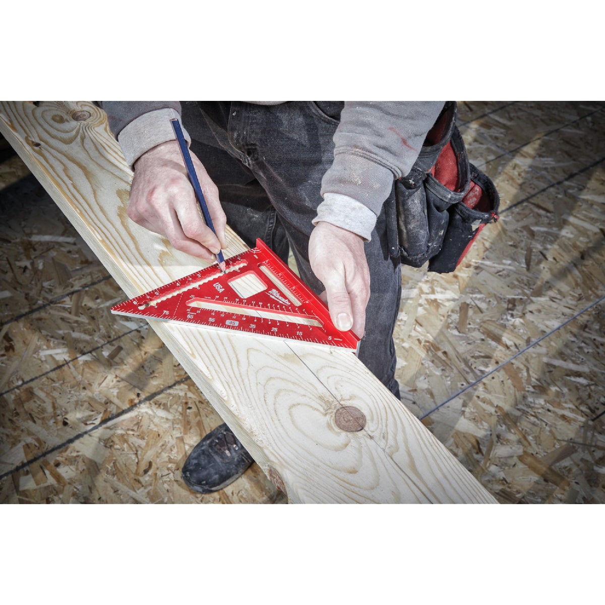 Milwaukee 7 In. Aluminum Rafter Square Image 2