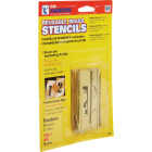 C.H. Hanson 2 In. Numeral Stencil Set (15 Piece) Image 2