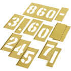 C.H. Hanson 3 In. Numeral Stencil Set (15 Piece) Image 5