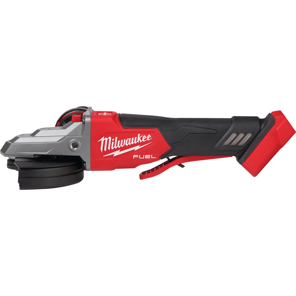 Milwaukee M18 FUEL 5 In. Brushless Flathead Braking Cordless Angle Grinder with Paddle Switch No-Lock (Tool Only)