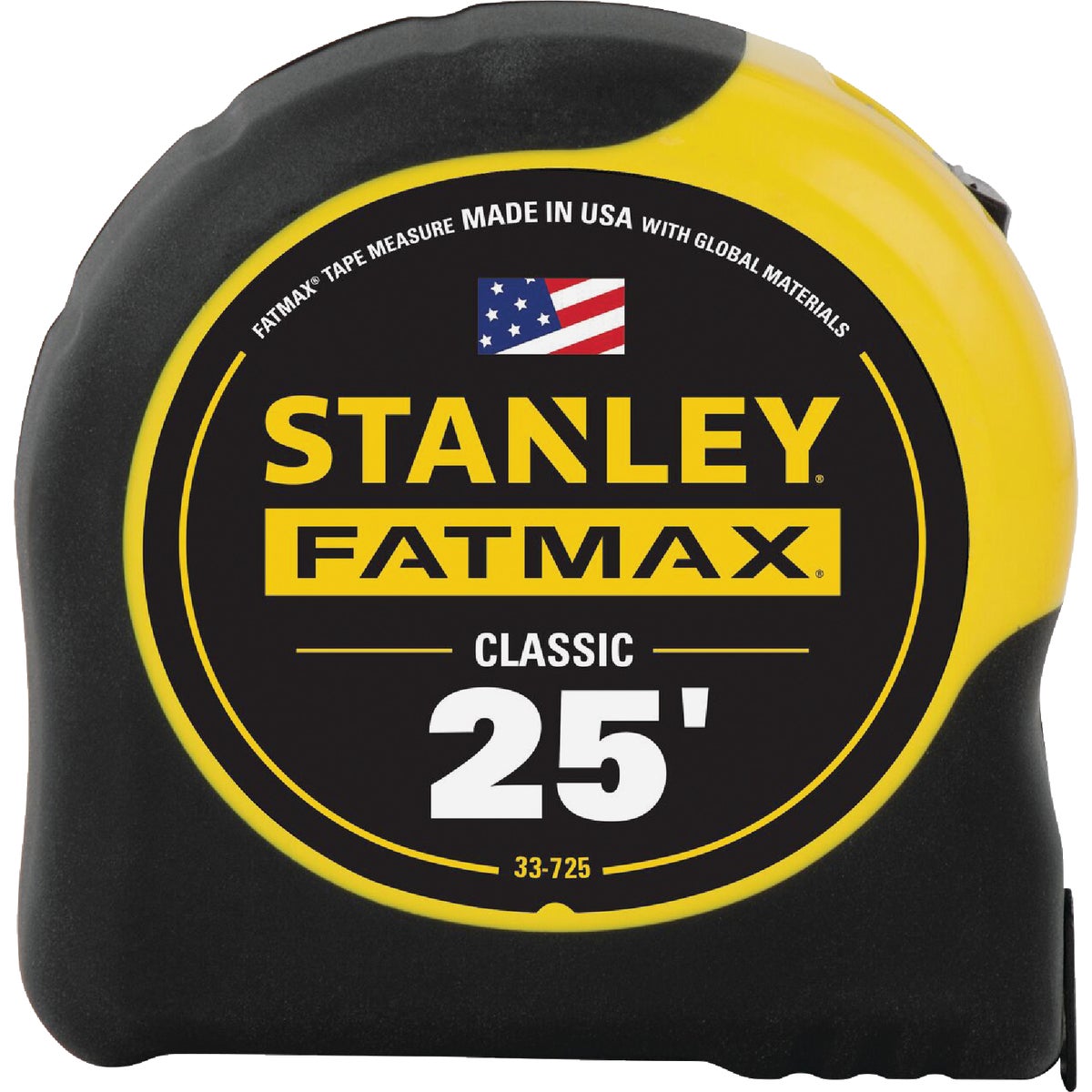 Stanley FatMax 25 Ft. Classic Tape Measure with 11 Ft. Standout Image 1