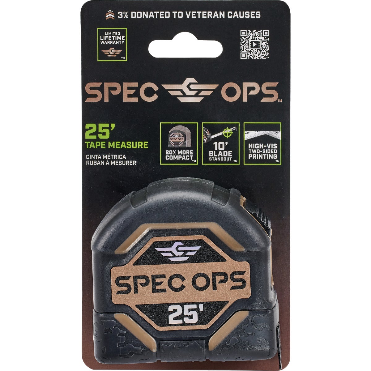 Spec Ops 25 Ft. Tape Measure Image 2