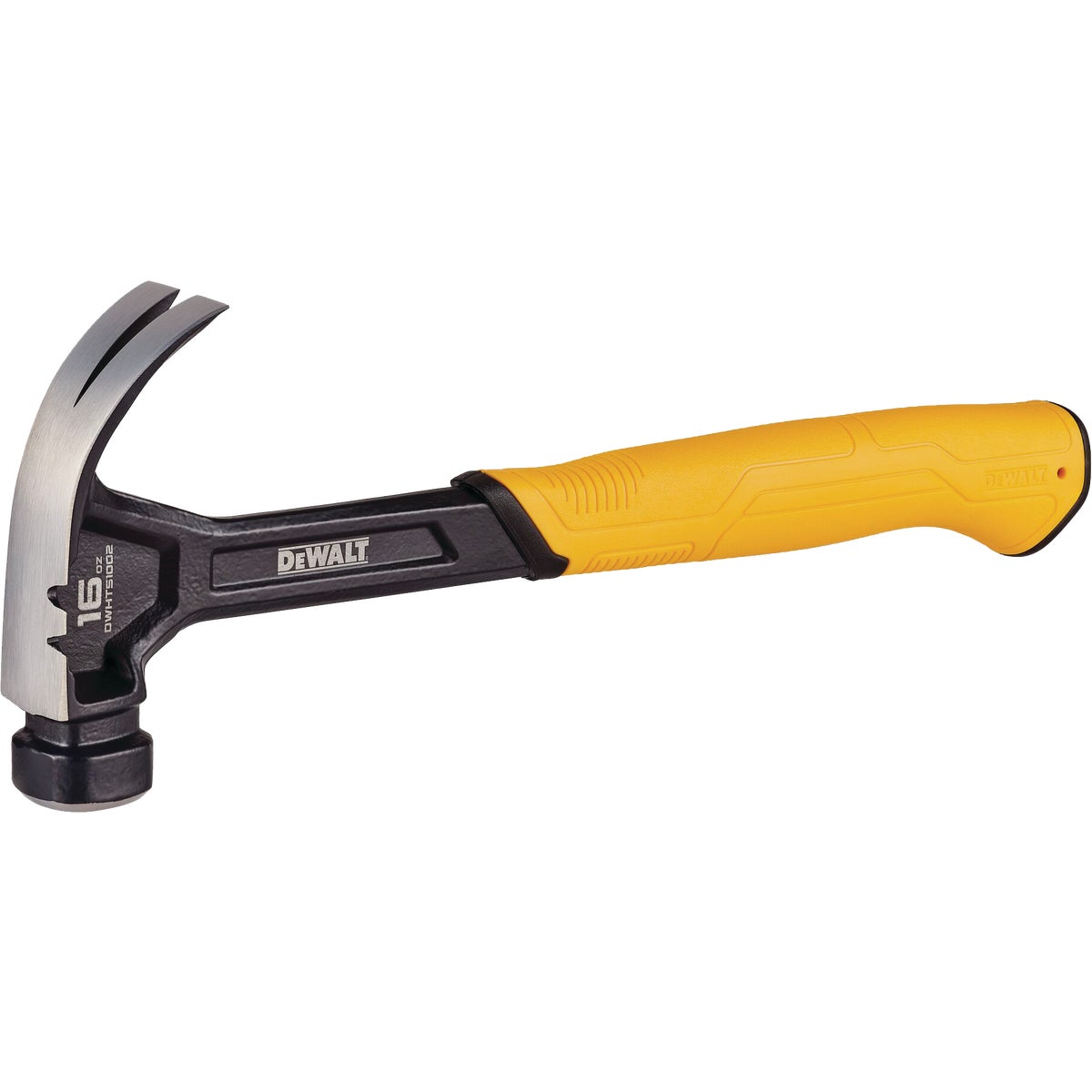 DEWALT 16 Oz. Smooth-Face Curved Claw Hammer with Steel Handle Image 4