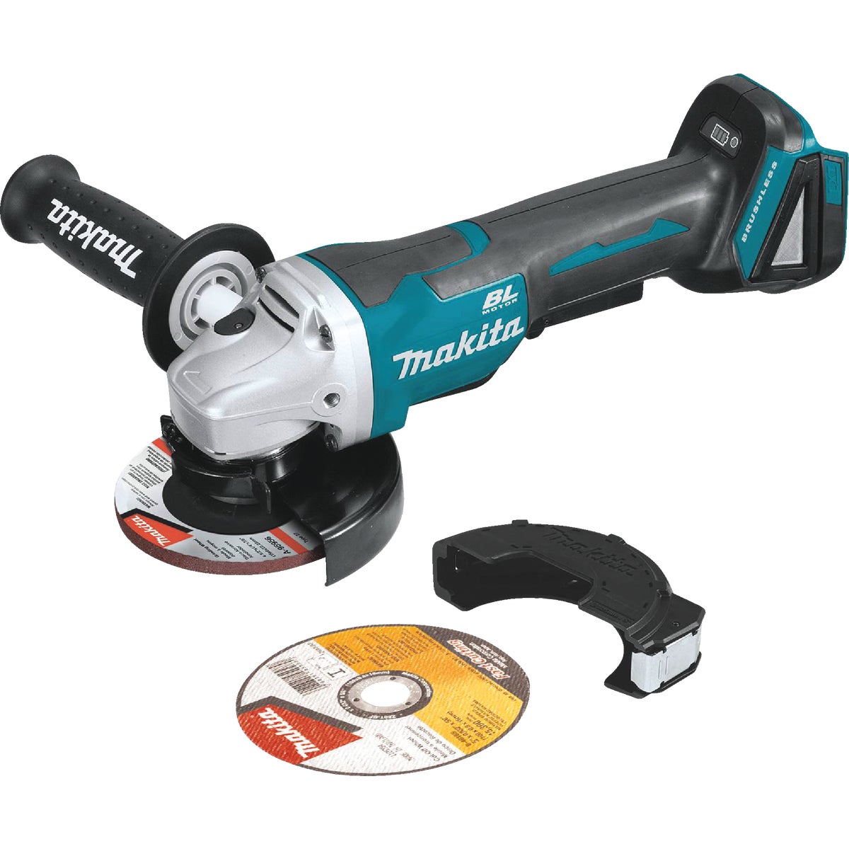 Makita 18V LXT Lithium-Ion 4-1/2 In. - 5 In. Brushless Cordless Paddle Switch Angle Grinder (Tool Only)