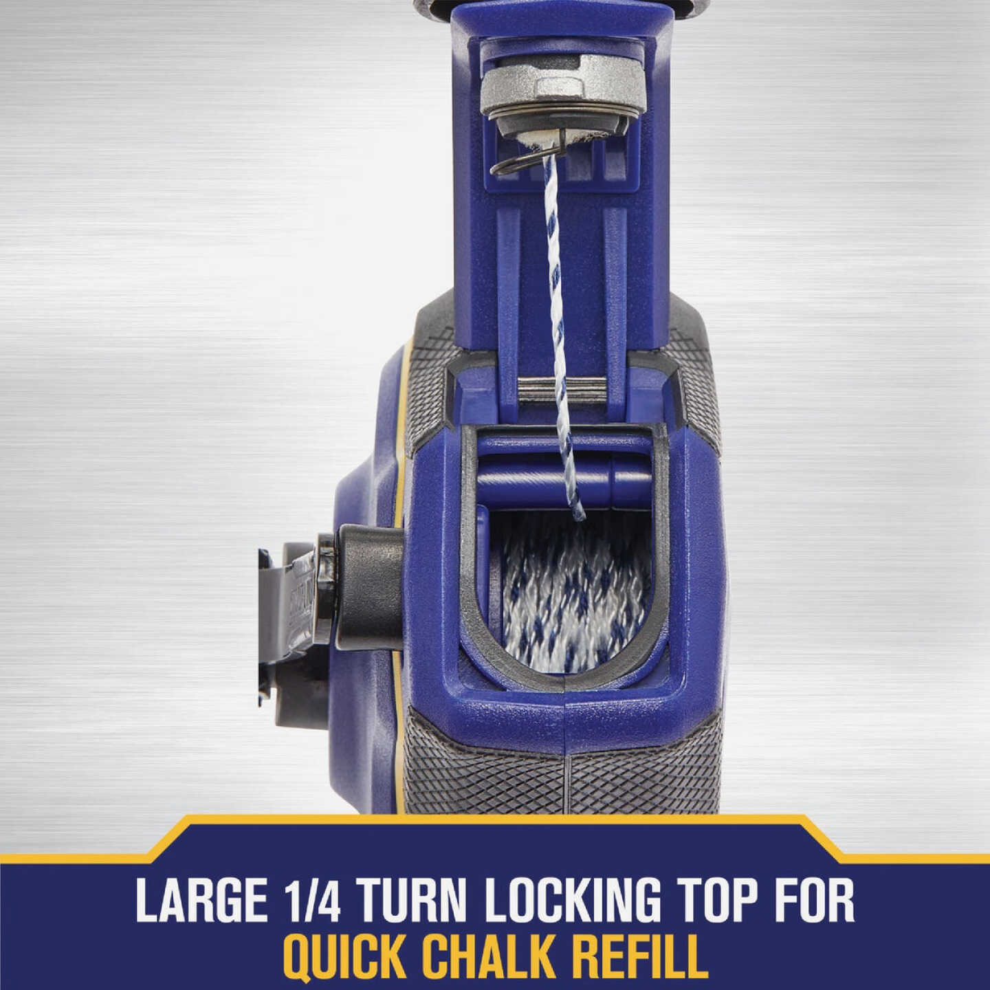 Irwin STRAIT-LINE Speed-Line Pro 100 Ft. Chalk Line Reel Image 4