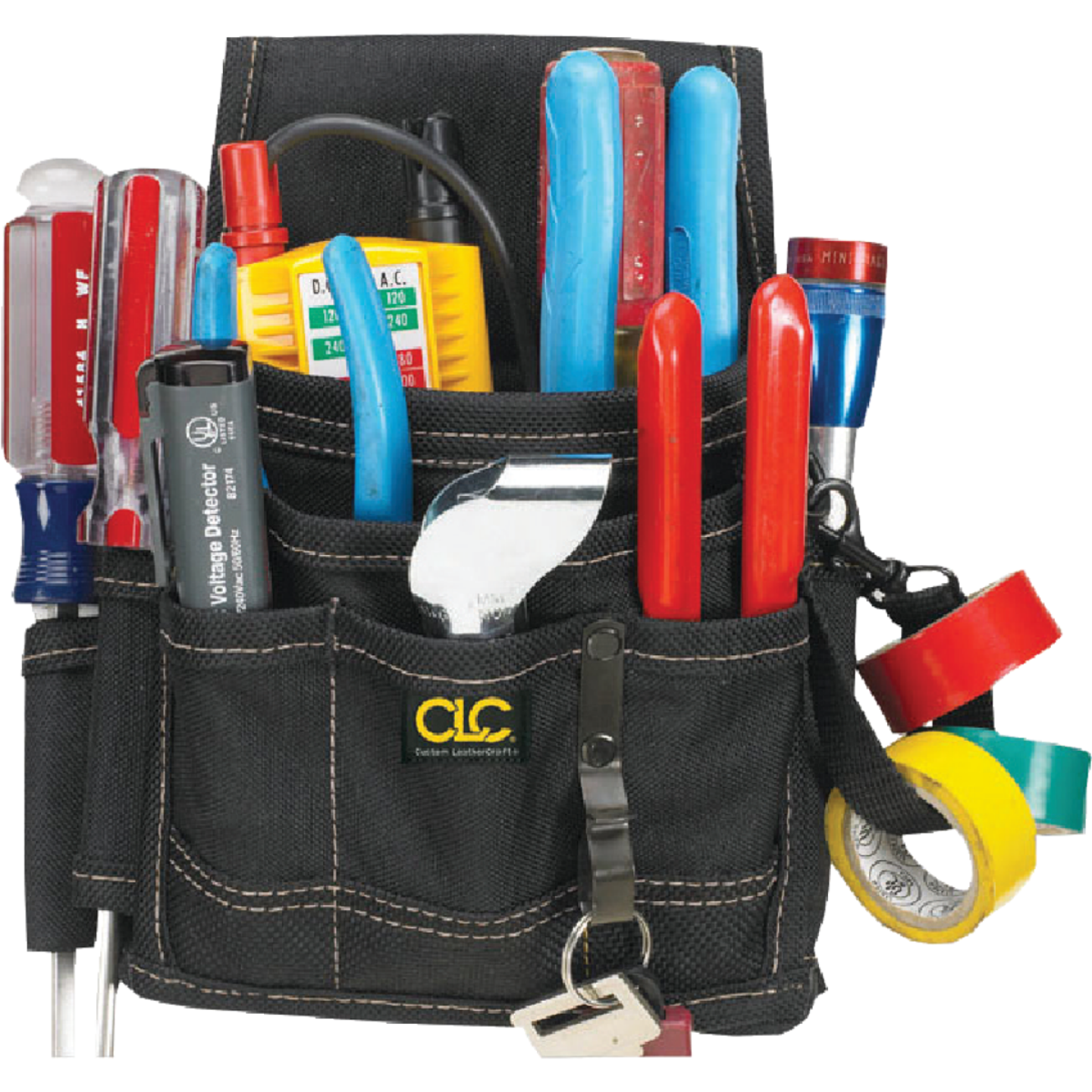 CLC 9-Pocket Electrical and Maintenance Tool Pouch Image 1