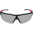 Milwaukee Red & Black Frame Safety Glasses with Gray Anti-Scratch Lenses Image 4
