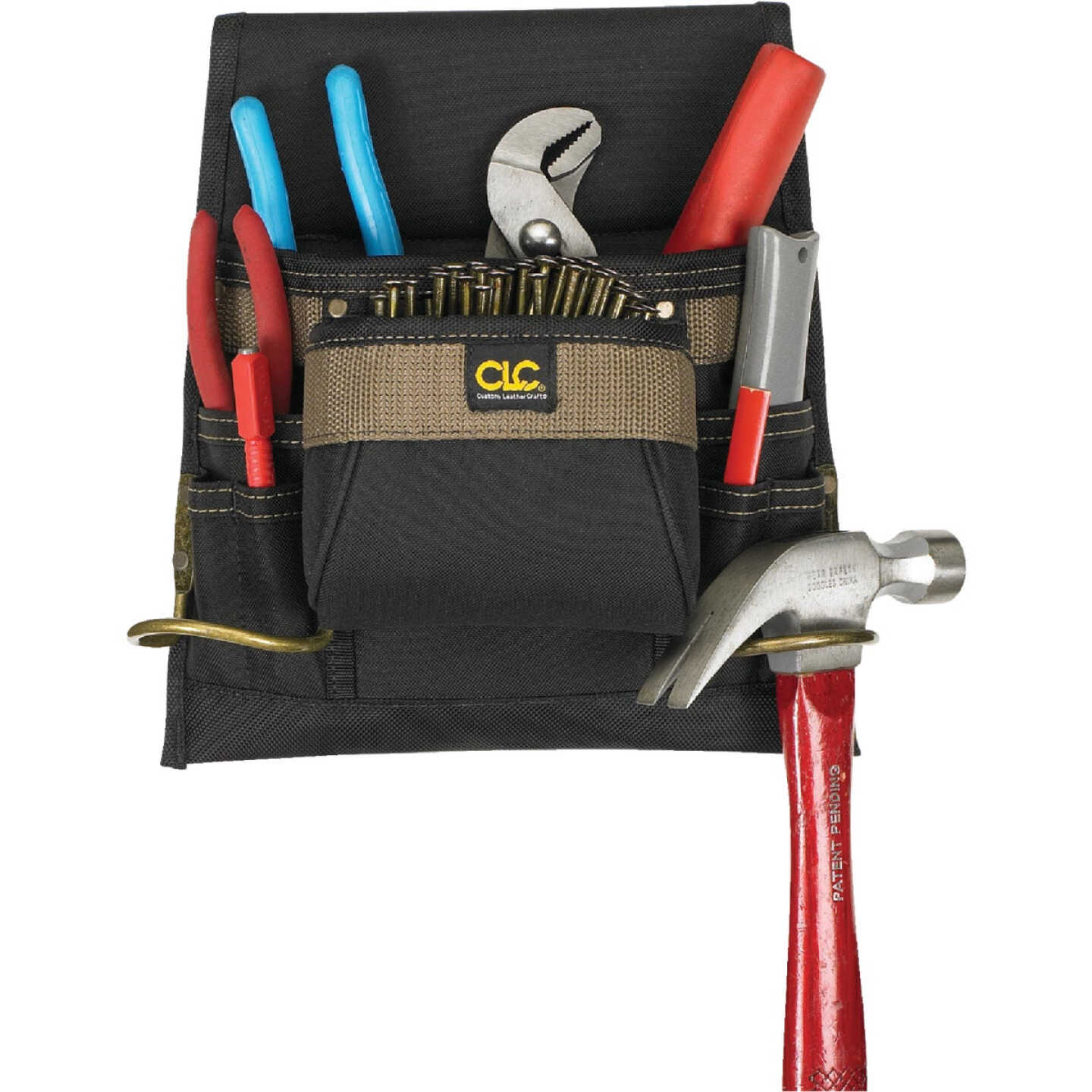 CLC 8-Pocket Polyester Nail & Tool Bag Image 1