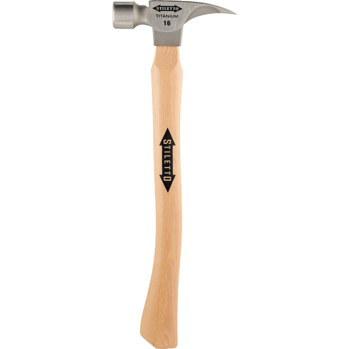 Stiletto 16 Oz. Milled-Face Framing Hammer with Hickory Handle Image 6