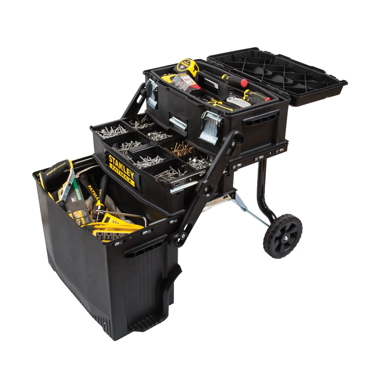 Stanley FatMax 22 In. W x 18 In. H x 17 In. L Mobile Workstation Tool Cart Image 6