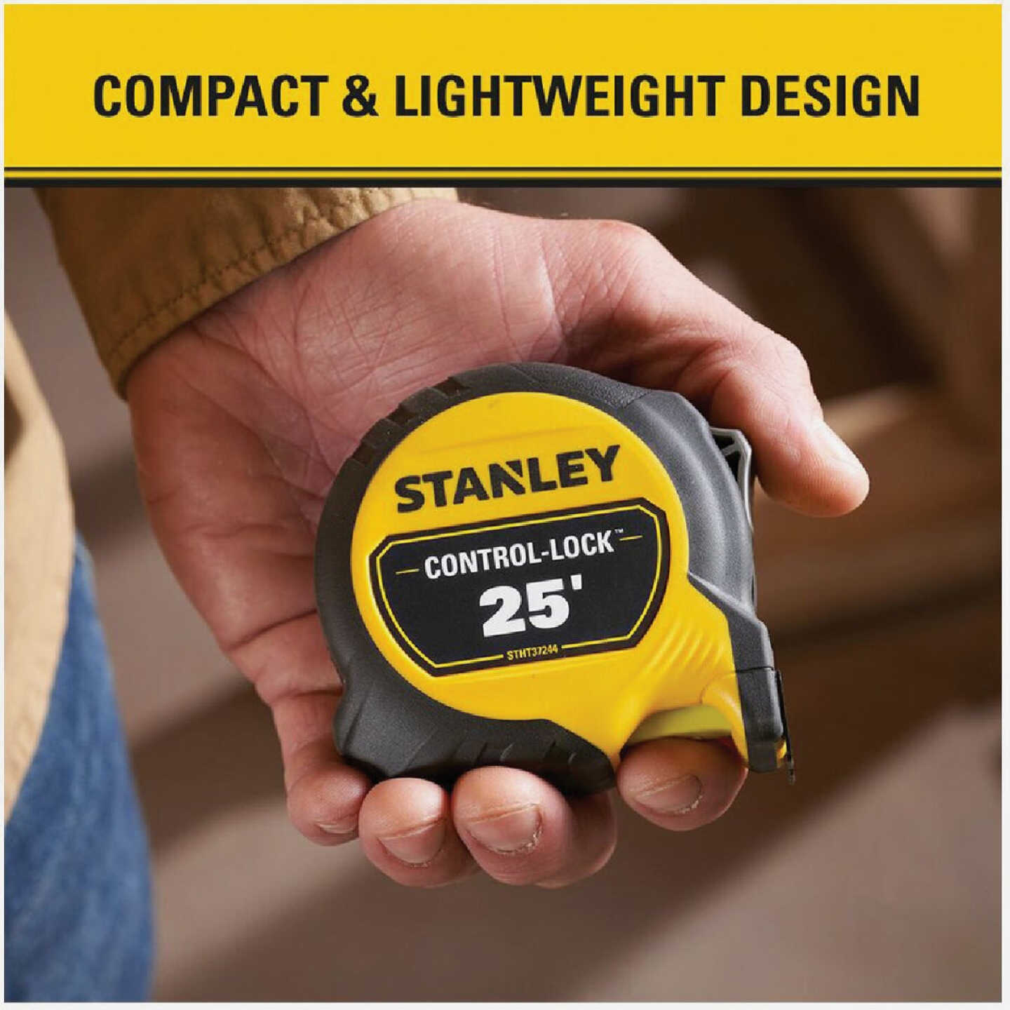 Stanley 25 Ft. Control-Lock Tape Measure Image 2
