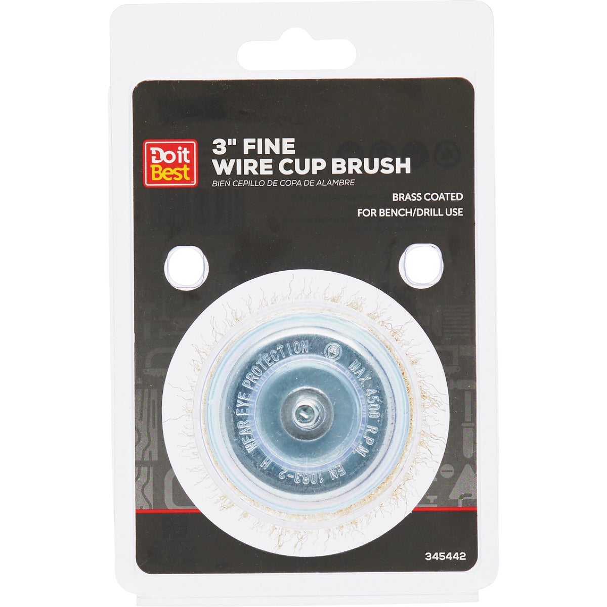 Do it Best 3 In. Fine Drill-Mounted Wire Brush