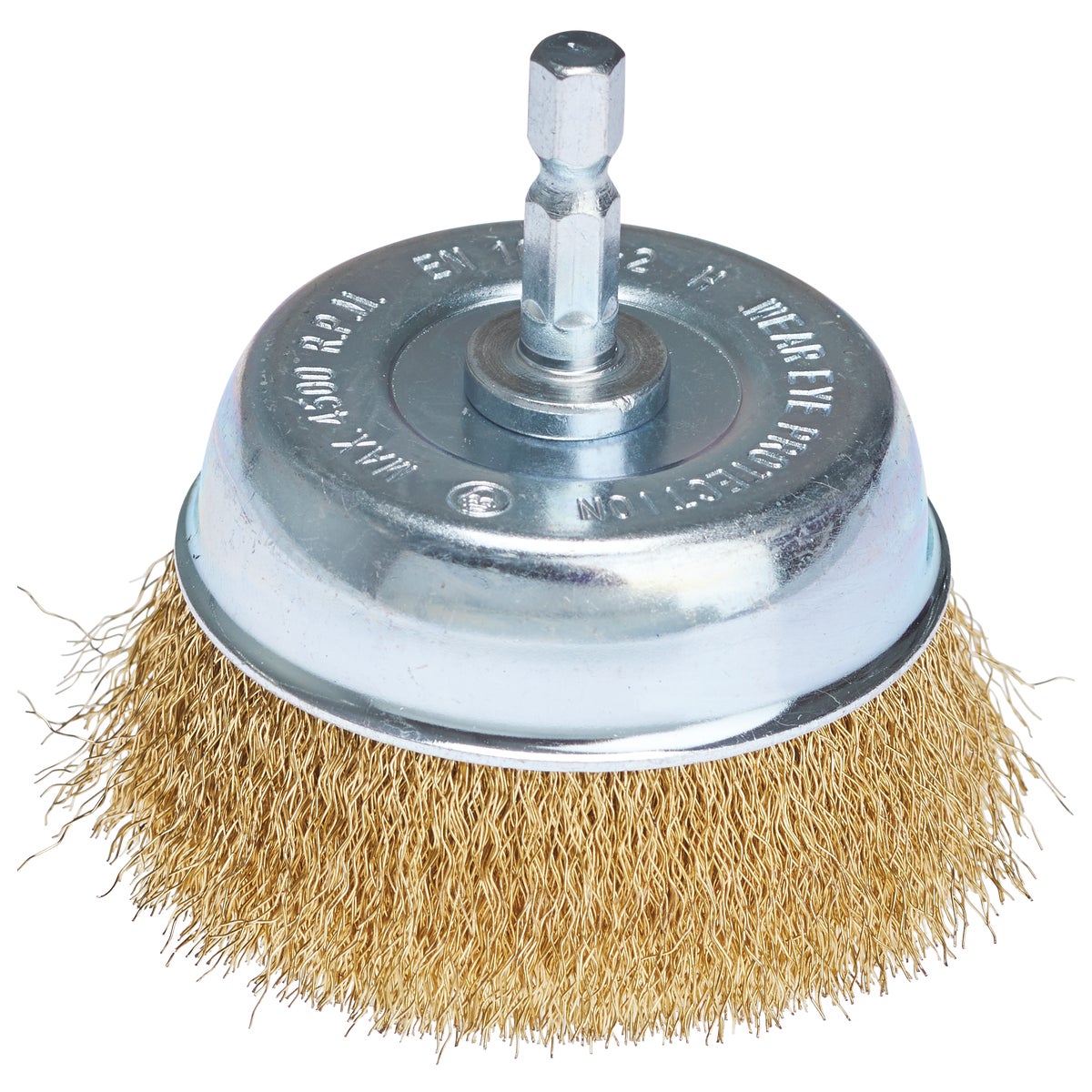 Do it Best 3 In. Fine Drill-Mounted Wire Brush Image 2