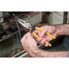 Klein 9 In. Journeyman High-Leverage Linesman Pliers with Crimping Die Image 4