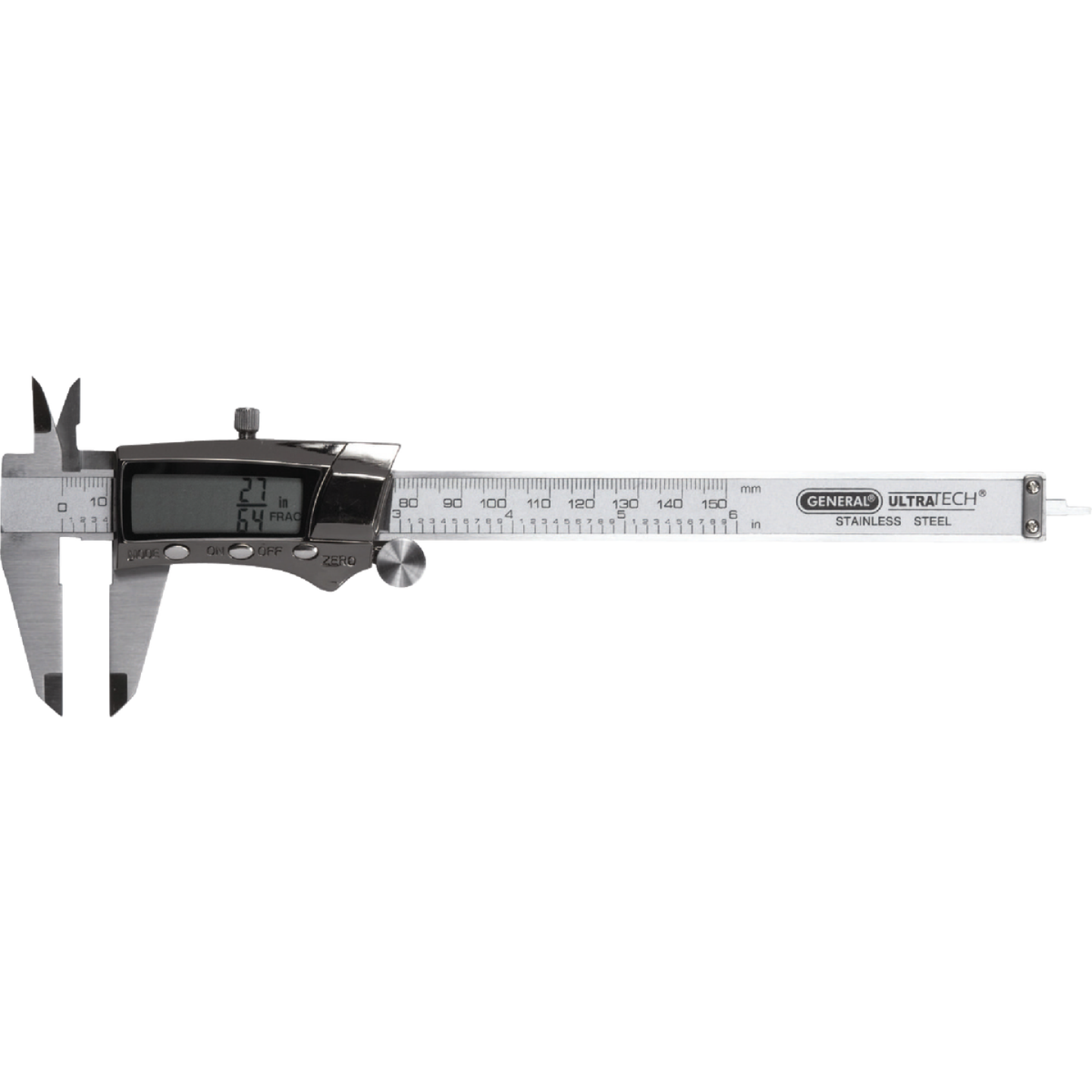 General Tools 6 In. Fractional Caliper Image 1