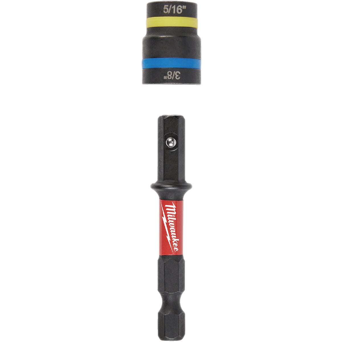 Milwaukee SHOCKWAVE QUIK-CLEAR 2-in-1 5/16 In. & 3/8 In. x 2-1/2 In. Impact Duty Magnetic Nut Driver Image 10