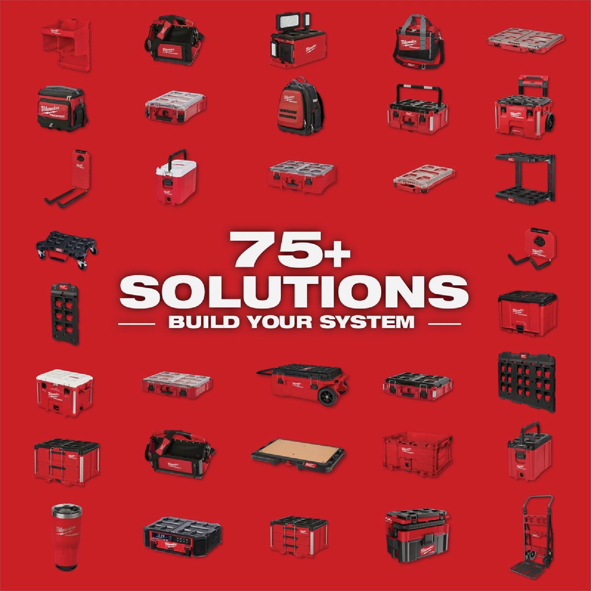 Milwaukee Low-Profile Customizable Foam Insert for PACKOUT Drawer Tool Boxes Image 2