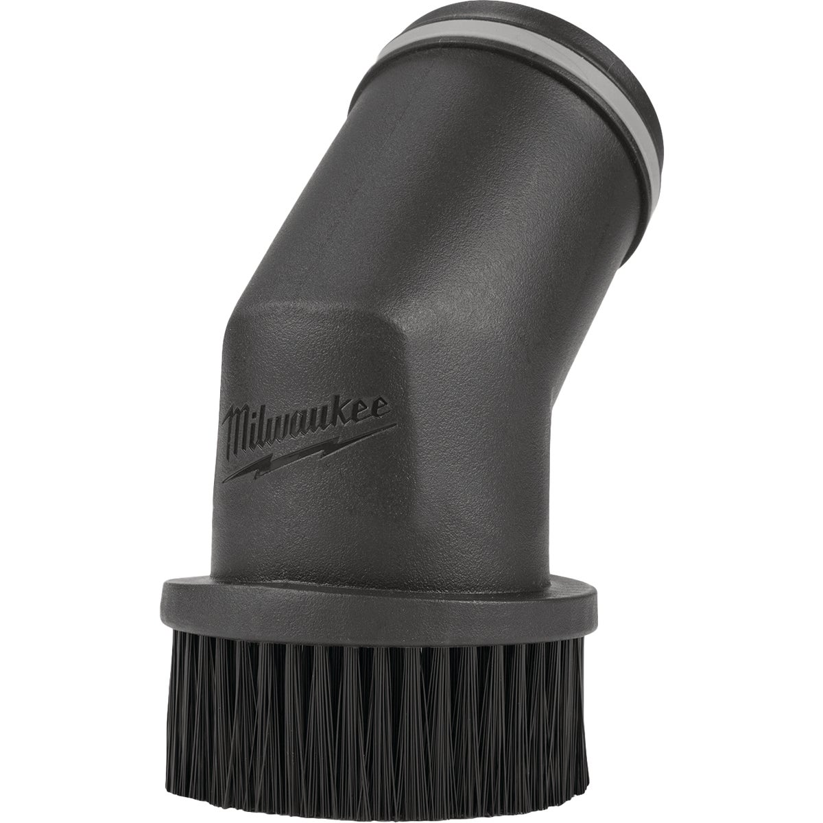 Milwaukee 1-7/8 In. Black Plastic Round Vacuum Brush Image 1