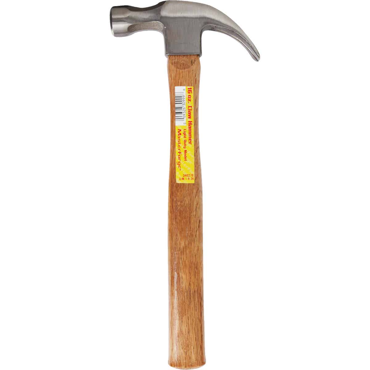 Do it 16 Oz. Smooth-Face Curved Claw Hammer with Hardwood Handle Image 2