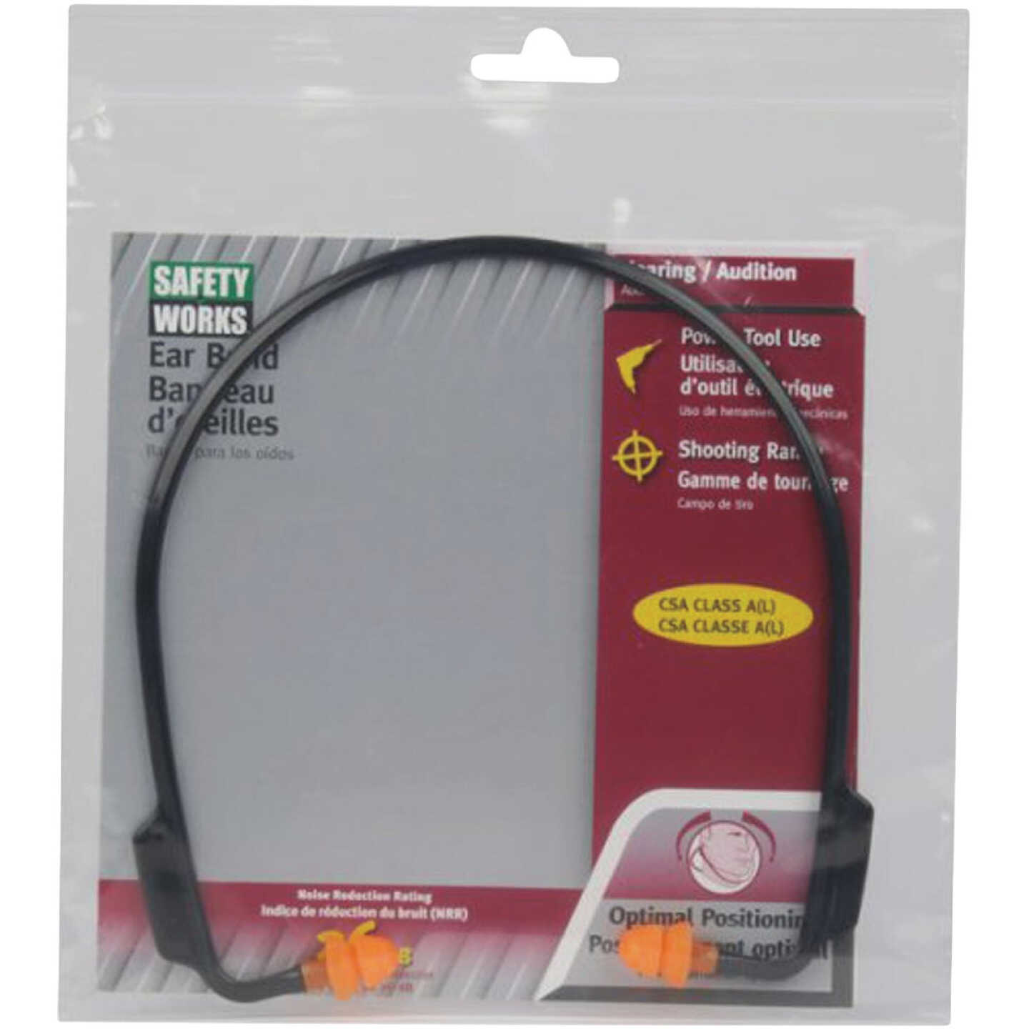 Safety Works Professional Banded NRR 25dB Ear Plugs Image 2