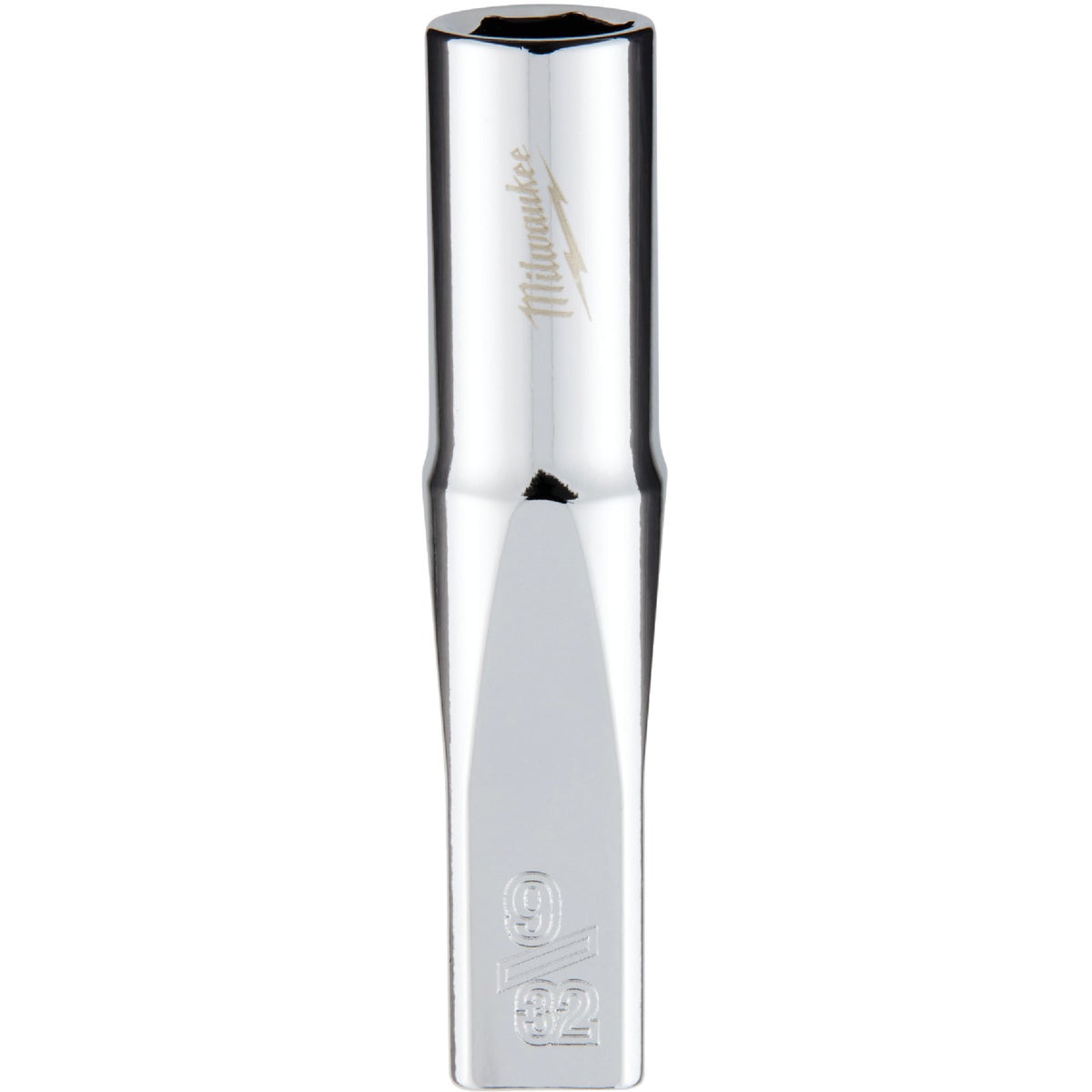 Milwaukee 1/4 In. Drive 9/32 In. 6-Point Deep Standard Socket with FOUR FLAT Sides Image 1