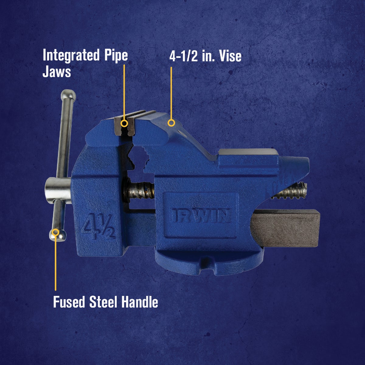 Irwin 4-1/2 In. Bench Vise Image 2