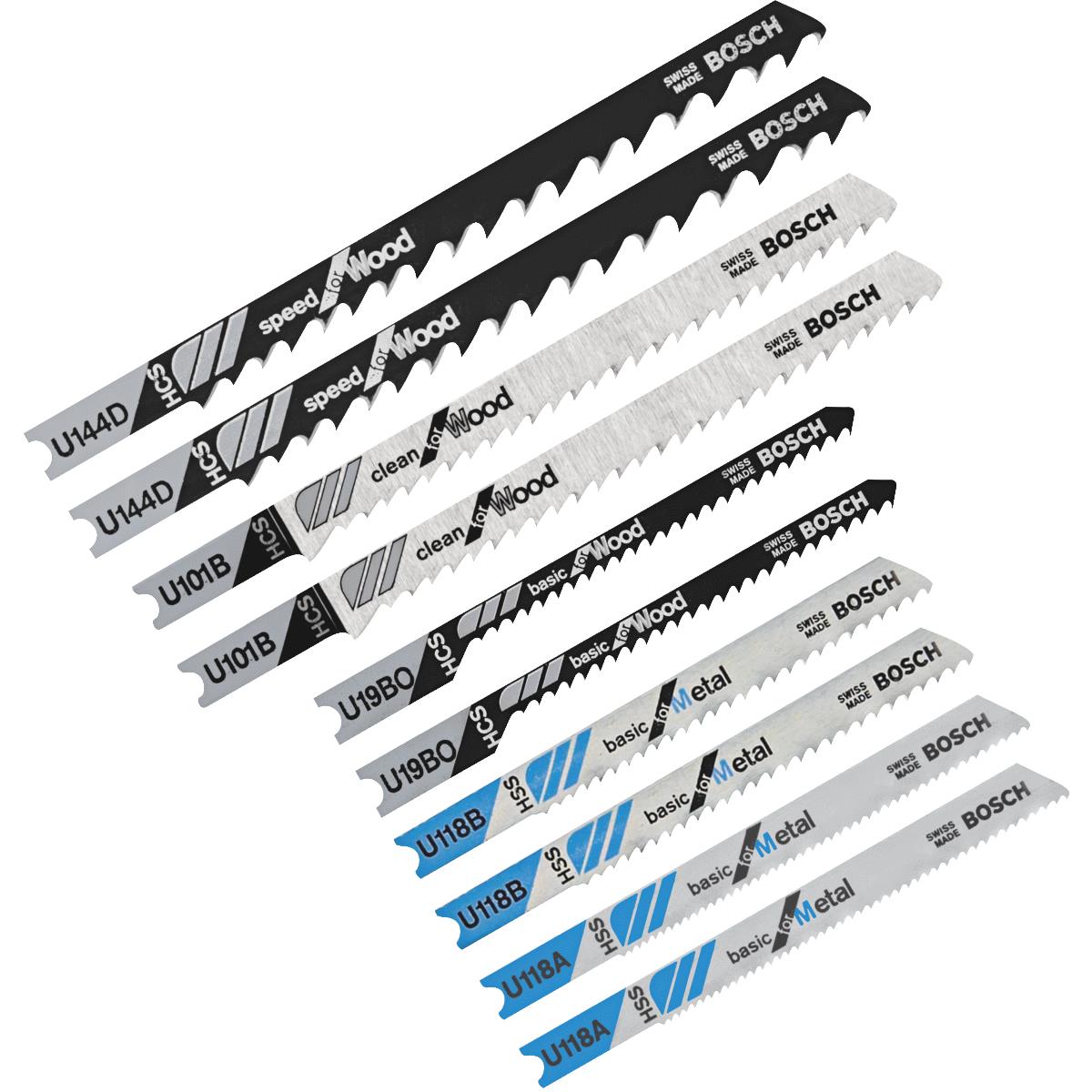 10PC ASMT JIGSAW BLADE