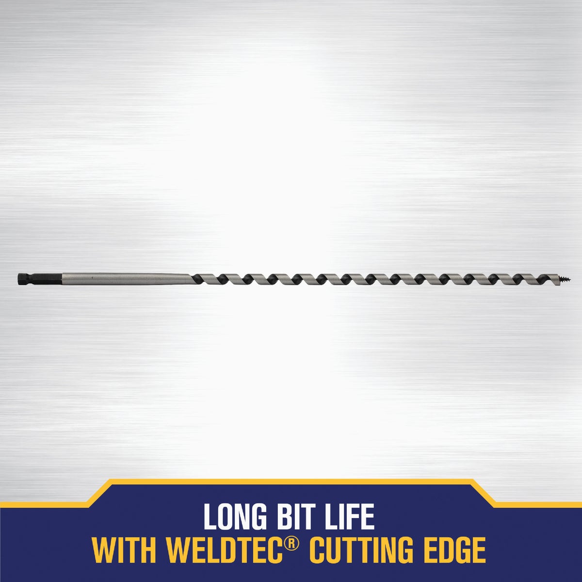 Irwin WeldTec 3/8 In. x 17 In. Quick Change Ship Auger Bit Image 4