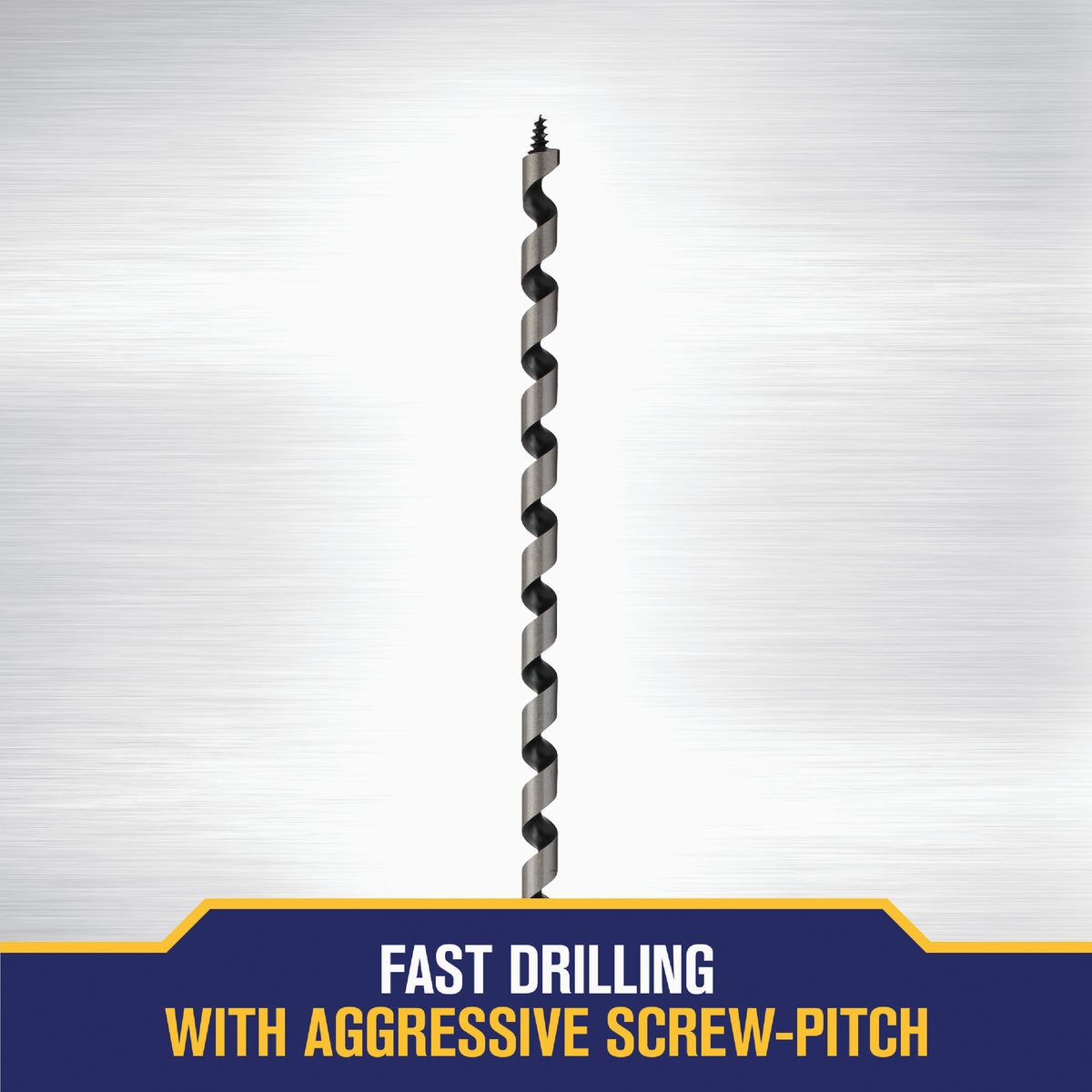 Irwin WeldTec 3/8 In. x 17 In. Quick Change Ship Auger Bit Image 2