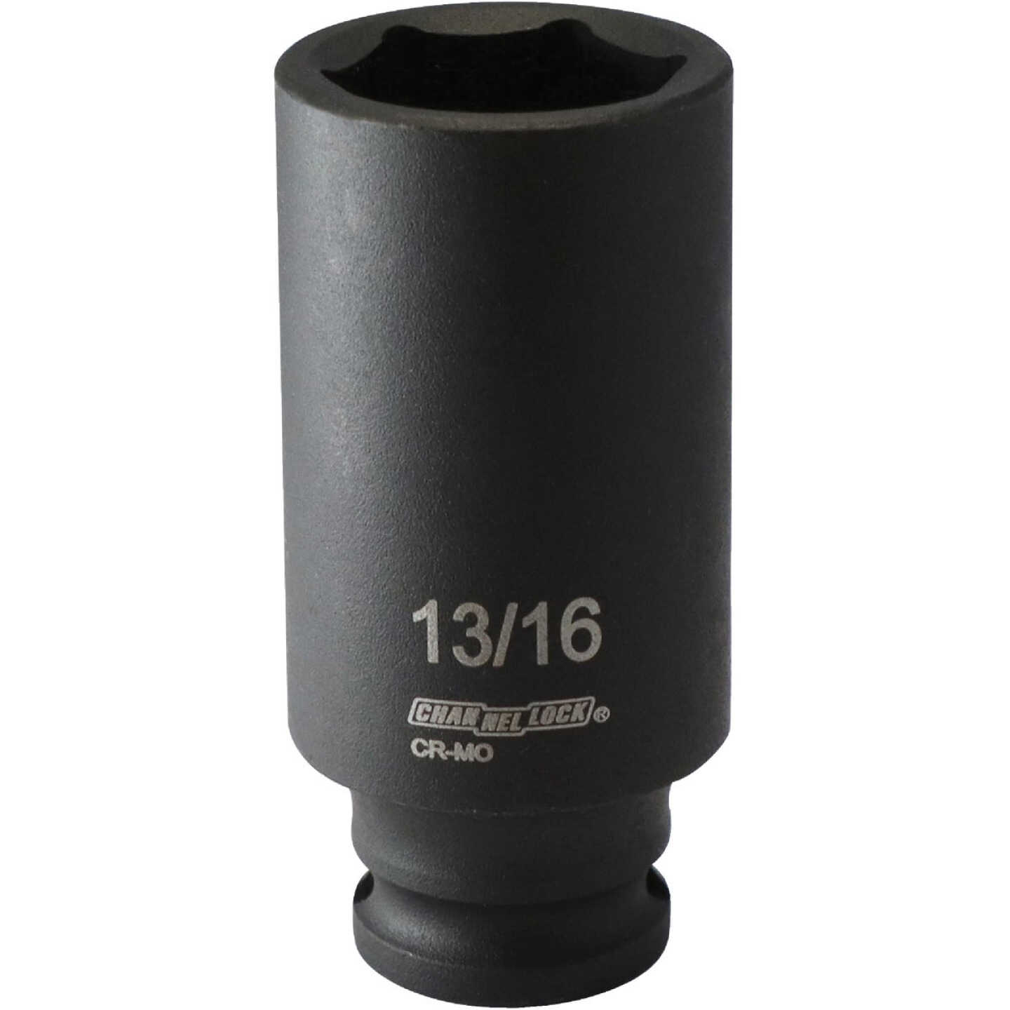 Channellock 3/8 In. Drive 13/16 In. 6-Point Deep Standard Impact Socket Image 1