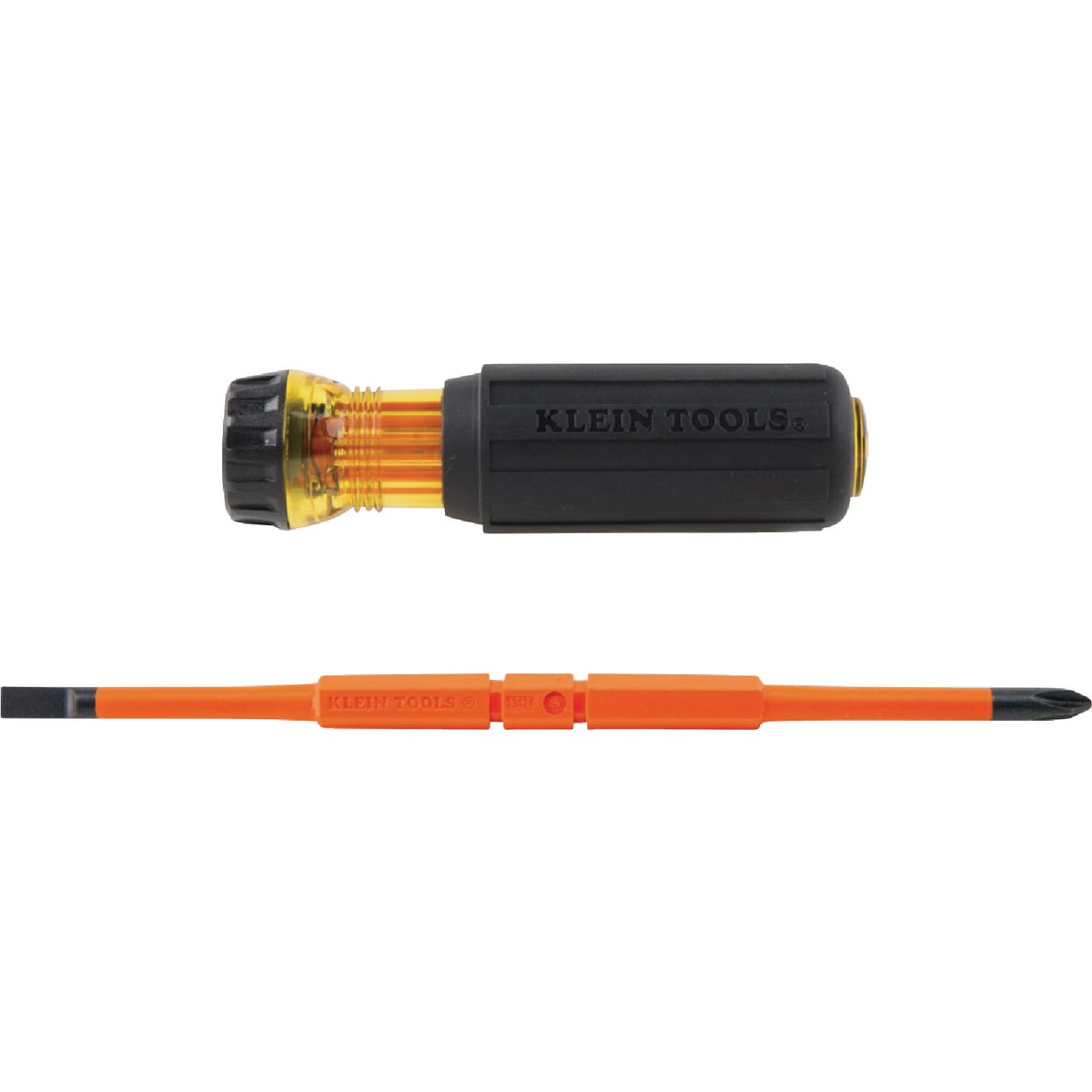 Klein 2-in-1 Flip-Blade Insulated Multi-Bit Screwdriver Image 5
