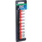 Channellock Standard 1/4 In. Drive 6-Point Shallow Socket Set (10-Piece) Image 1