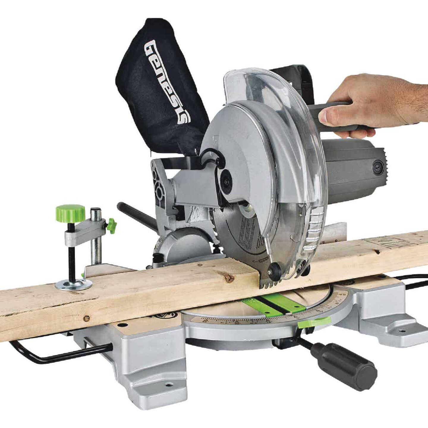 Genesis 10 In. 15-Amp Compound Miter Saw with Laser Guide Image 2