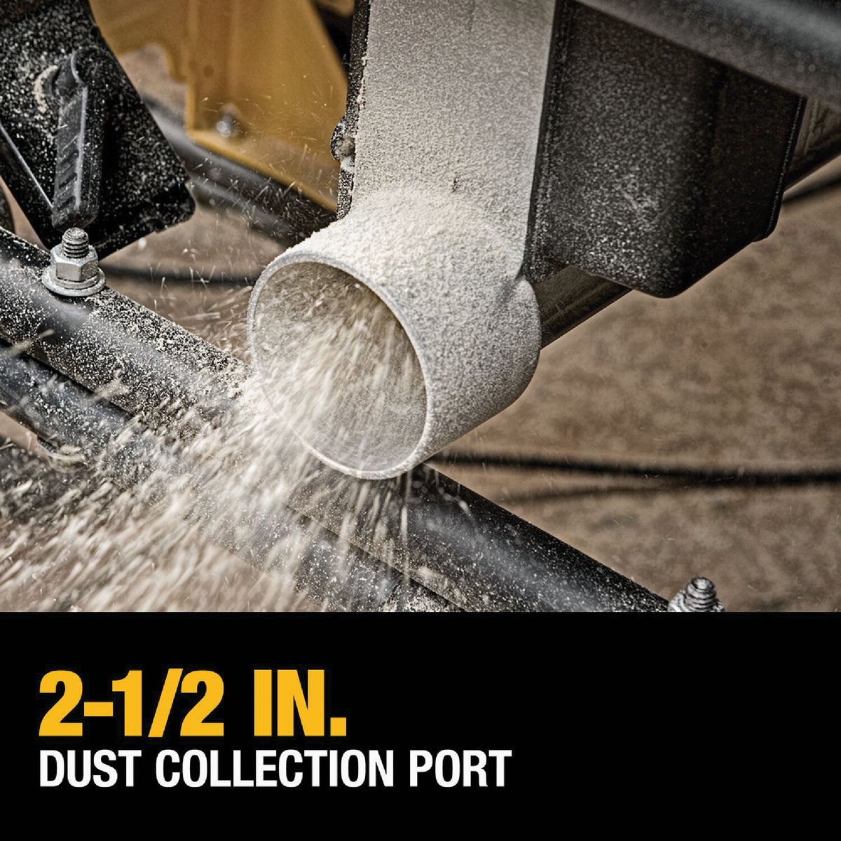 DEWALT 15-Amp 10 In. Jobsite Table Saw with Rolling Stand Image 4