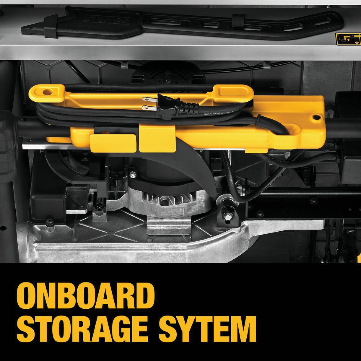 DEWALT 15-Amp 10 In. Jobsite Table Saw with Rolling Stand Image 3