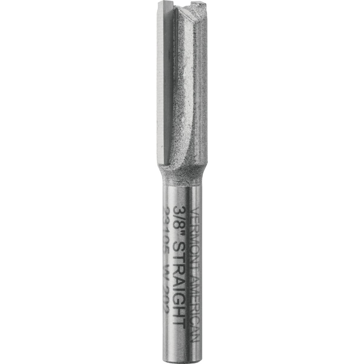 Vermont American Carbide Tip 3/8 In. Straight Bit