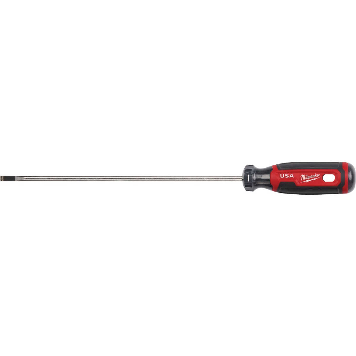 Milwaukee 3/16 In. x 8 In. Cushion Grip Cabinet Tip Slotted Screwdriver (USA) Image 8