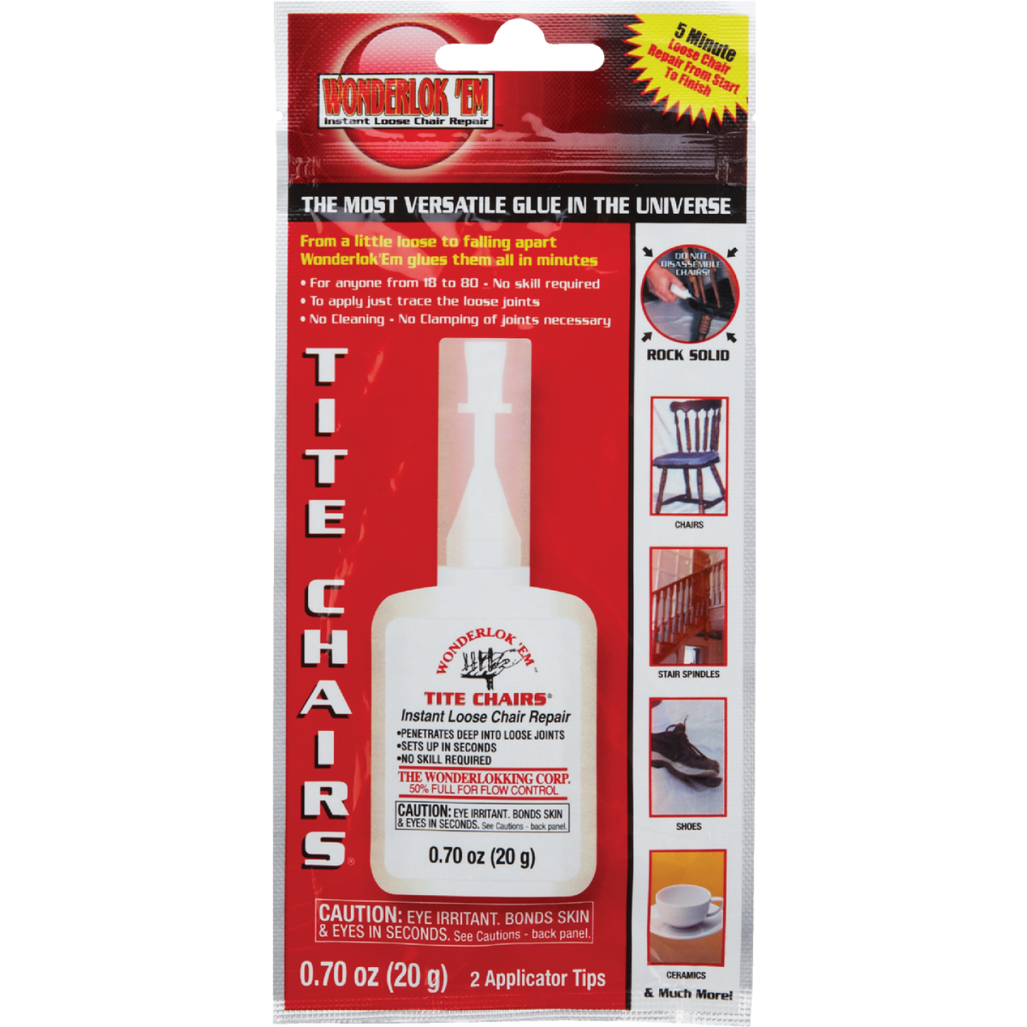 WONDERLOK 'EM 0.70 Oz. Chair Joint Adhesive Image 1