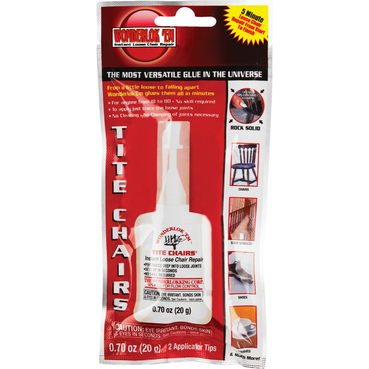 WONDERLOK 'EM 0.70 Oz. Chair Joint Adhesive Image 2